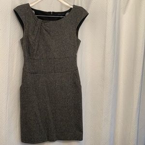 Banana Republic wool charcoal dress size 2